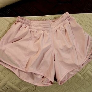 Lululemon Athletica Soft Pink Hottie Hot Athletic Shorts